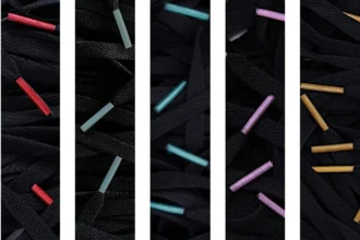 Colored Tips veters - Zwart - Mix (5 Pack)