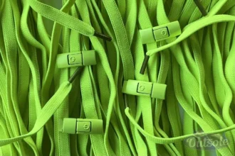 Elastische veters Neongroen