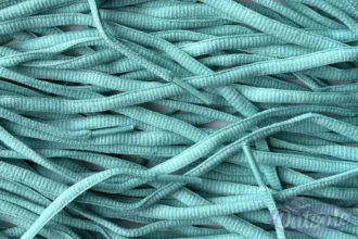 Small oval laces baby blue smalle ovale veters babyblauw