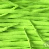 Small oval laces neon green smalle ovale veters neongroen
