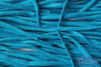 Small oval laces teal smalle ovale veters teal