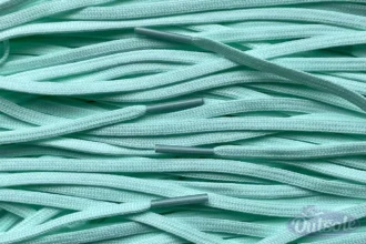 Smalle voetbal veters aquamarijn football soccer laces aquamarine