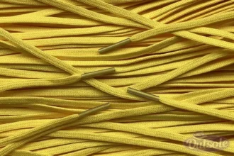 Smalle voetbal veters geel football soccer laces yellow