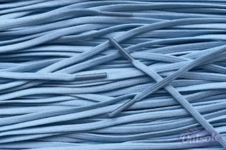 Smalle voetbal veters ijsblauw football soccer laces ice blue