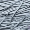 Smalle voetbal veters lichtgrijs football soccer laces light grey