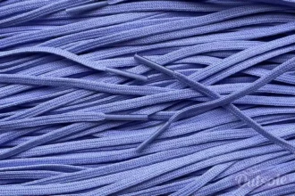 Smalle voetbal veters paarsblauw football soccer laces purple blue