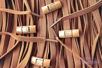 Elastische veters Hazelnoot