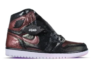 Nike Air Jordan 1 Retro High Fearless Metallic Rose Gold (1)
