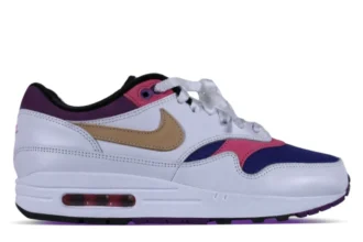 Nike Air Max 1 By You Croc Sail Blue Pink (9)