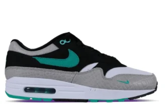 Nike Air Max 1 By You Croc Teal Elephant (8)