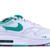 Nike Air Max 1 By You Croc White Teal Leather (9)