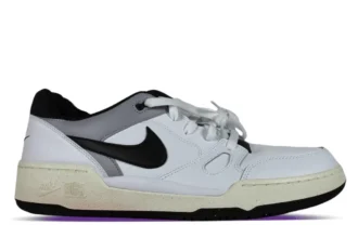 Nike Full Force Low White Black (1)