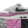 Lace pack - Nike Air Max 1 Wolf Grey Pink