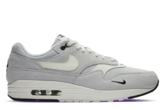 Nike Air Max 1 Pure Platinum Mini Swoosh Grey